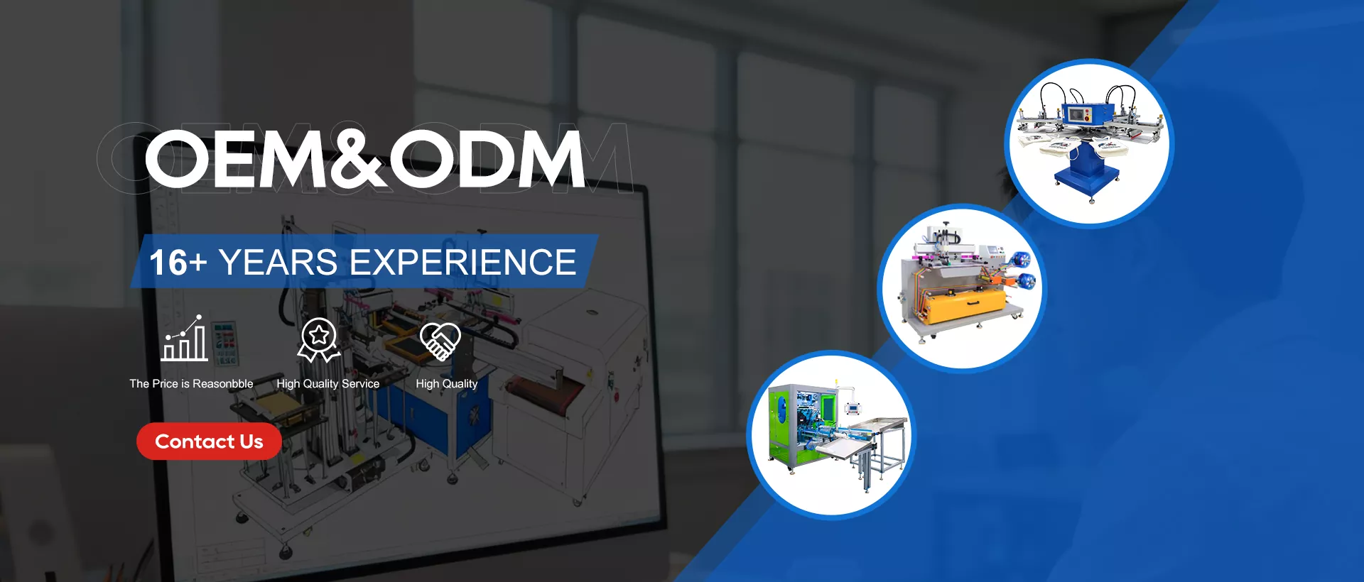 Kitajski sitotiskarski stroj