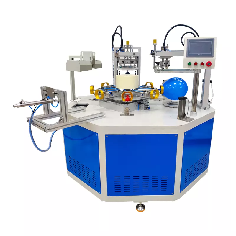 Avtomatski stroj za sitotisk 2 barvnih balonov